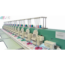 Mixed 15 Heads Chenille And Flat Embroidery Machine With Servo Motor